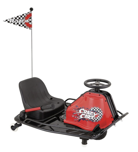 Razor Crazy Cart Ride On - Red