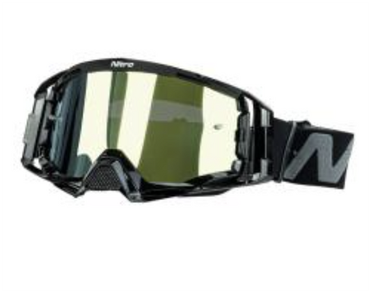 Goggle Nitro NV-150 Frame ( Blk ) Gold Lens
