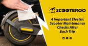 4 Important Electric Scooter Maintenance Checks After Each Trip