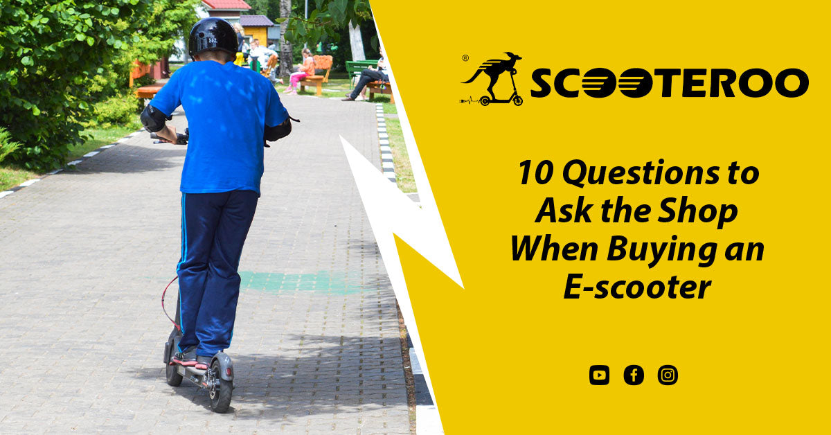 10 Questions to Ask the Shop When Buying an E-scooter
