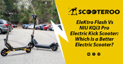 EleKtro Flash Vs NIU KQi3 Pro Electric Kick Scooter: Which Is a Better Electric Scooter for Adults?