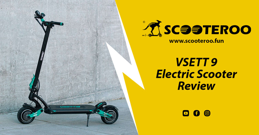 VSETT 9 Electric Scooter Review – Scooteroo Perth Pty Ltd