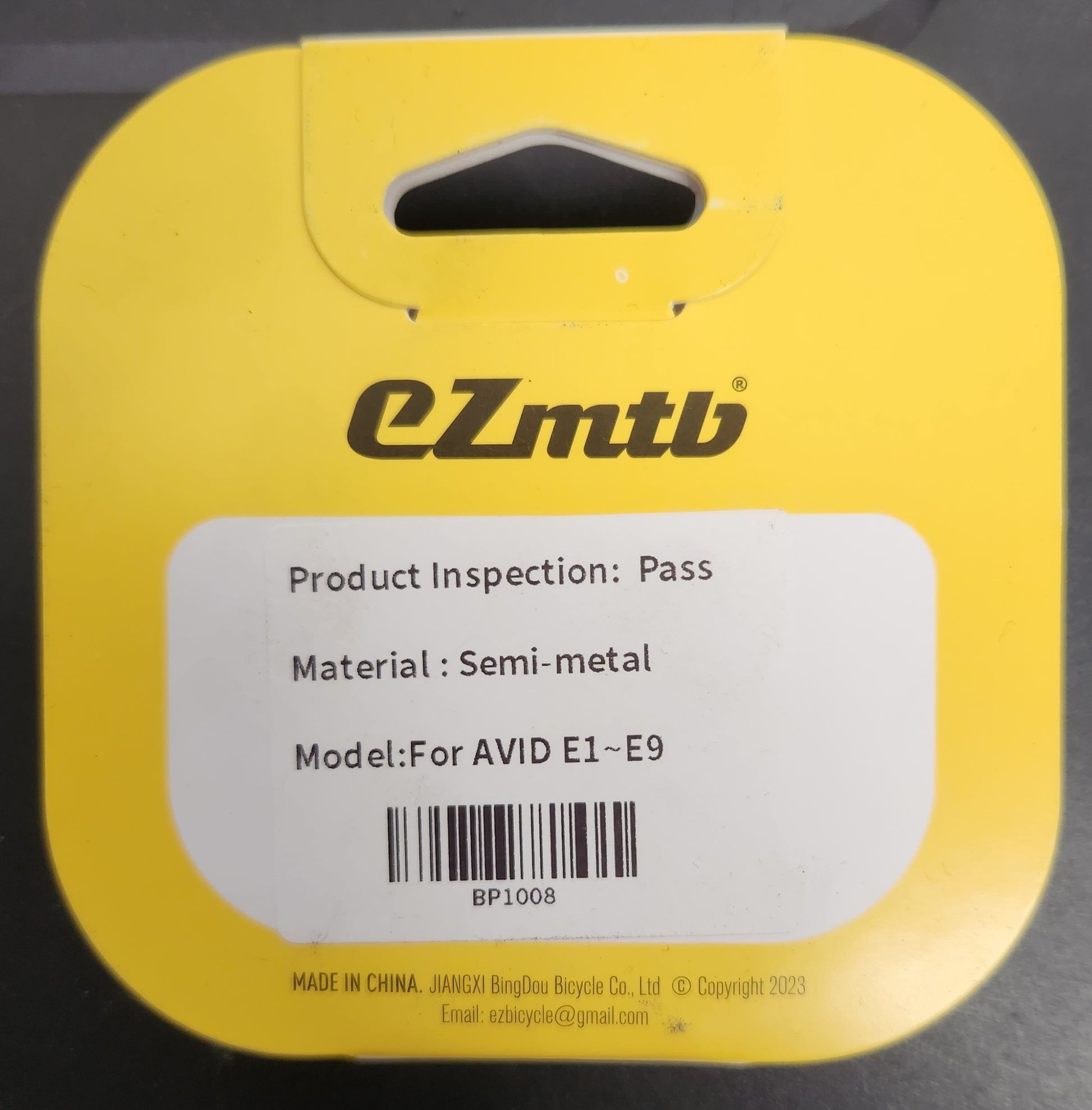 Brake Pads - EZmtb Semi-Metal Brakes - Avid E1 - E9