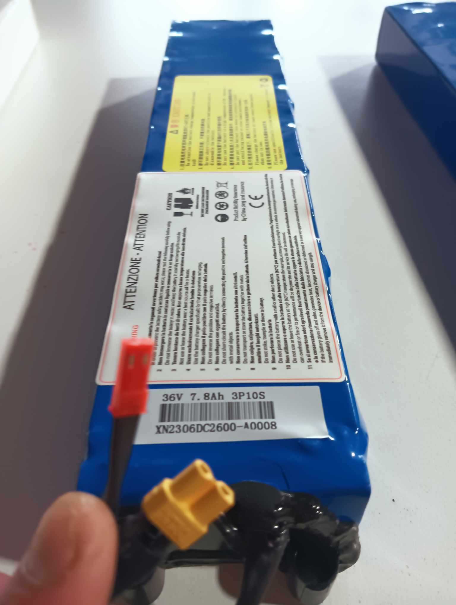 Battery 36v 7.8AH