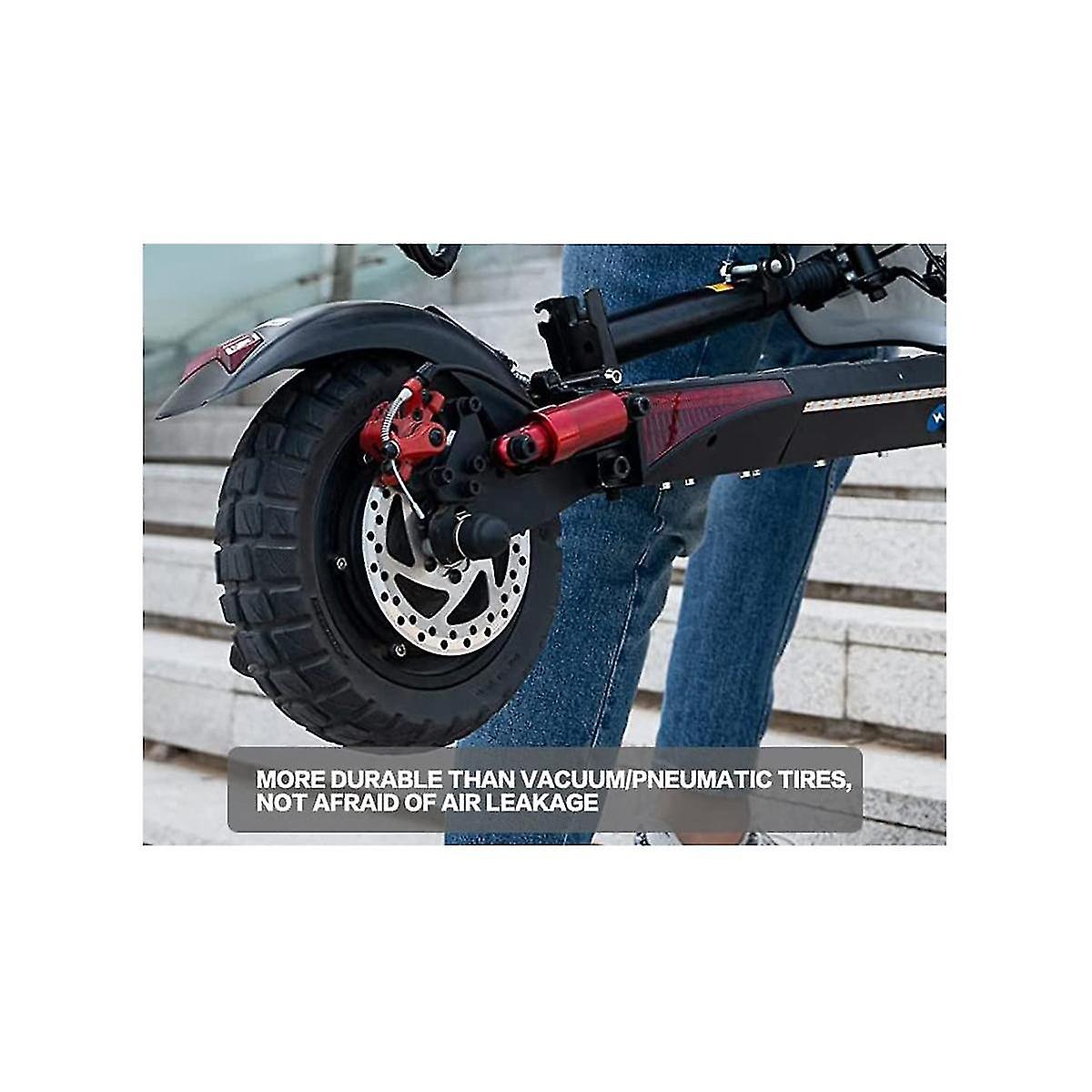 10"x 2.75" Solid Tyre Hybrid Tread Scooter Tubeless Puncture-proof