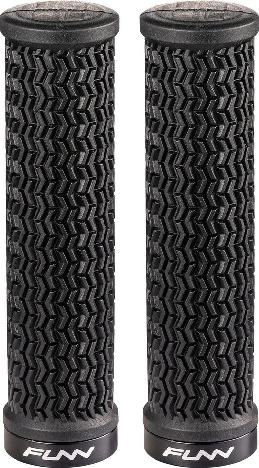 Funn Bicycle Handlebar Grips - Holeshot One Sided Lock Triple Fin 30.5mm