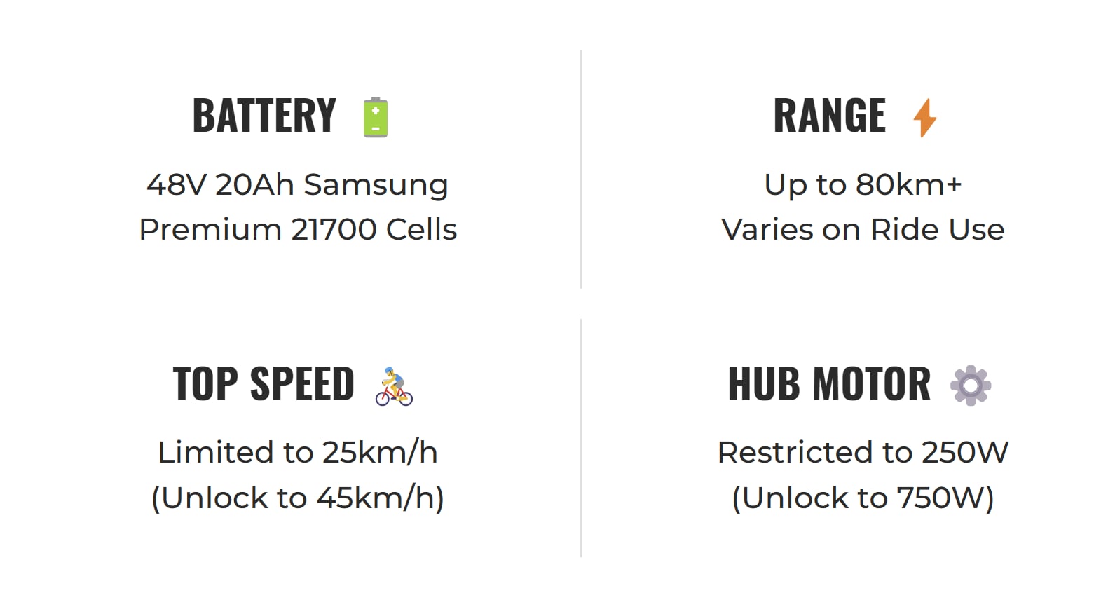 ACE-S Plus+ Electric Bike