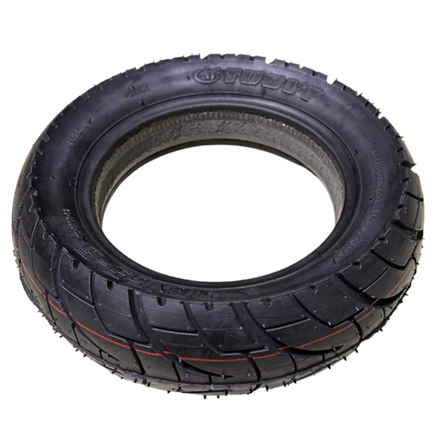 Solid Tyre 10"x3" inch - 80/65-6  No Flat Puncture Proof PU Filled Rubber Tire