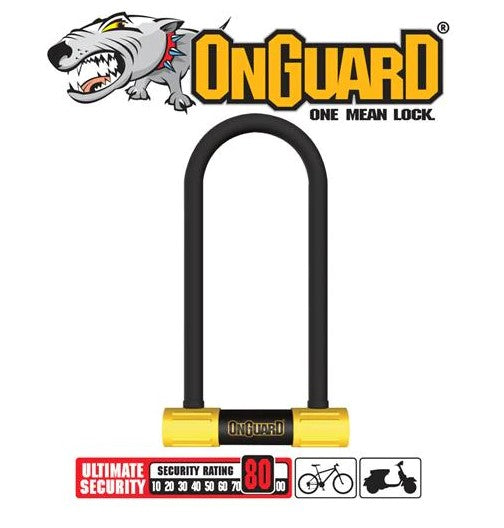 OnGuard - OnGuard Smart Alarm Series - U-Locks Keyed - 100mm x 258mm Dia 14mm