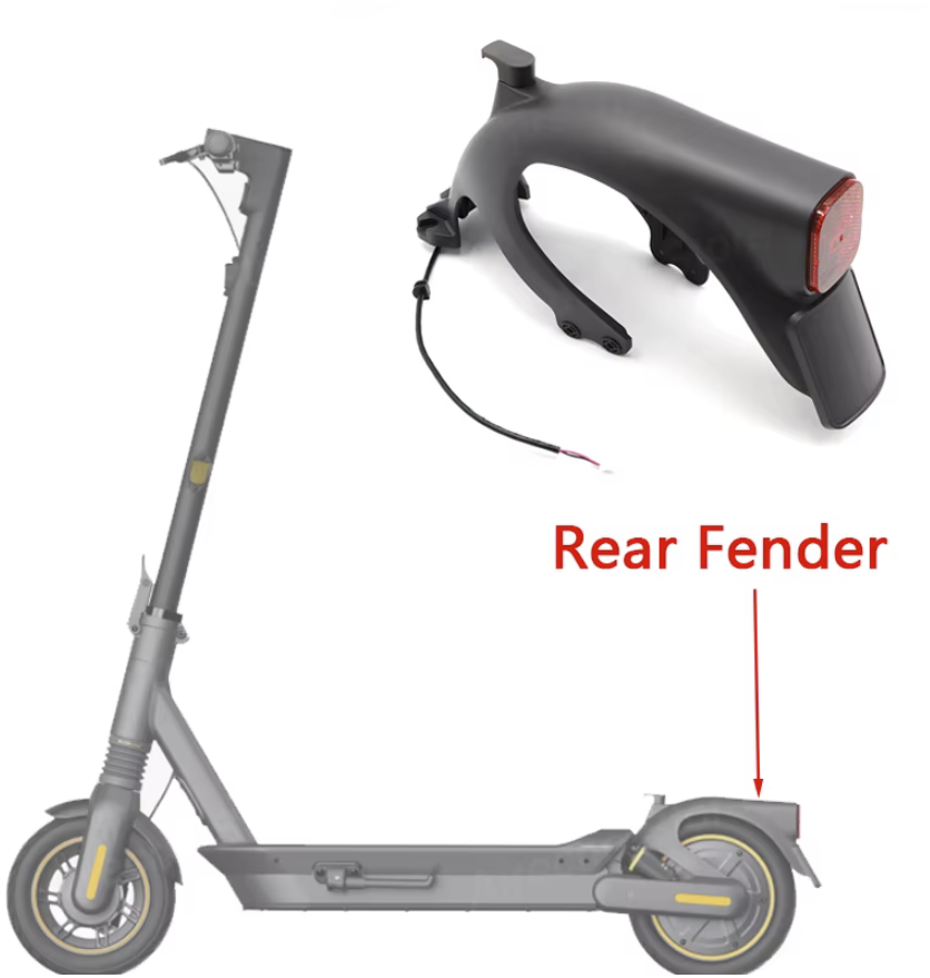 NinebotRear Fender G2Max/G65 with Rear Light