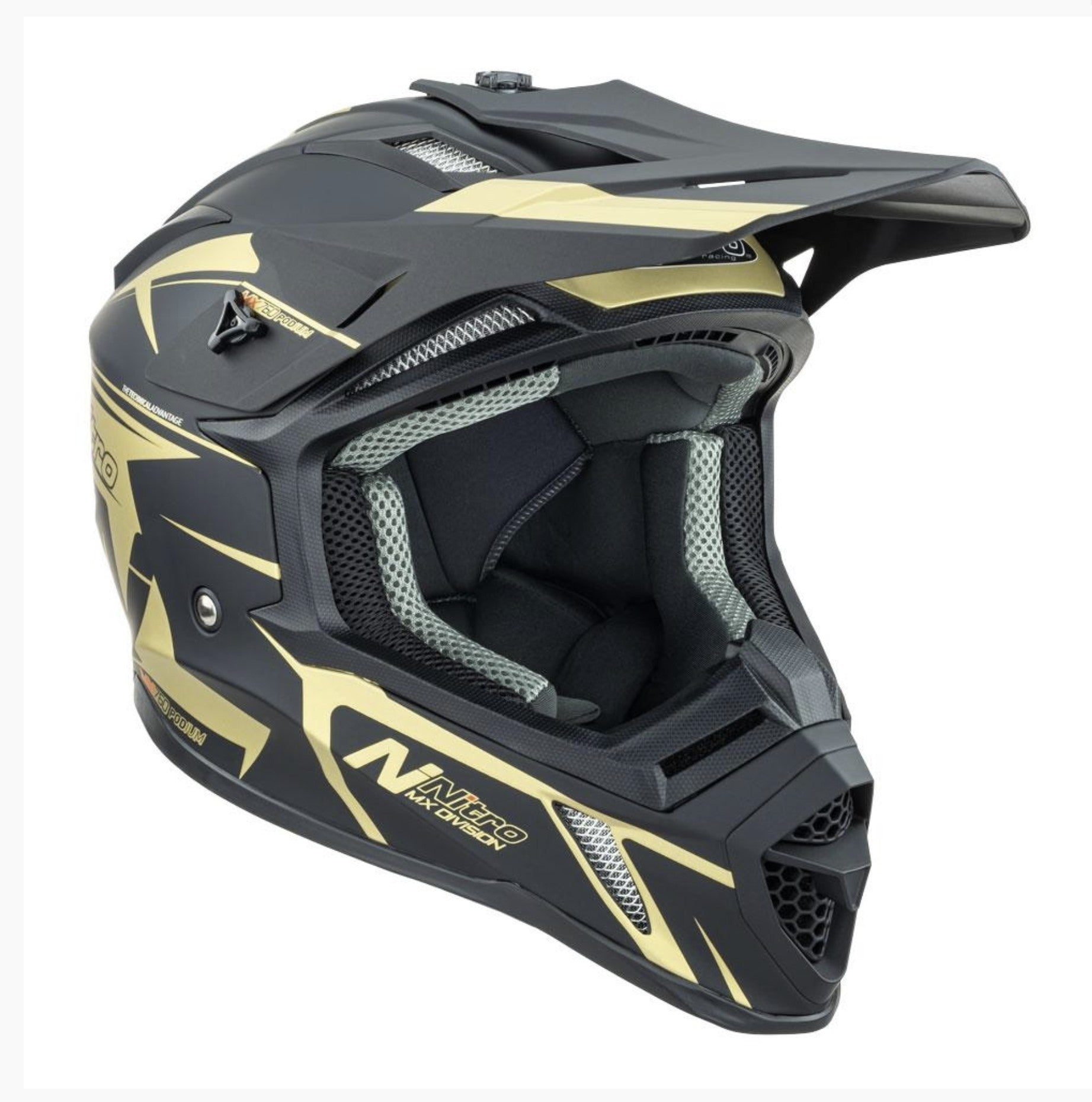 Nitro MX760 Satin Black / Gold