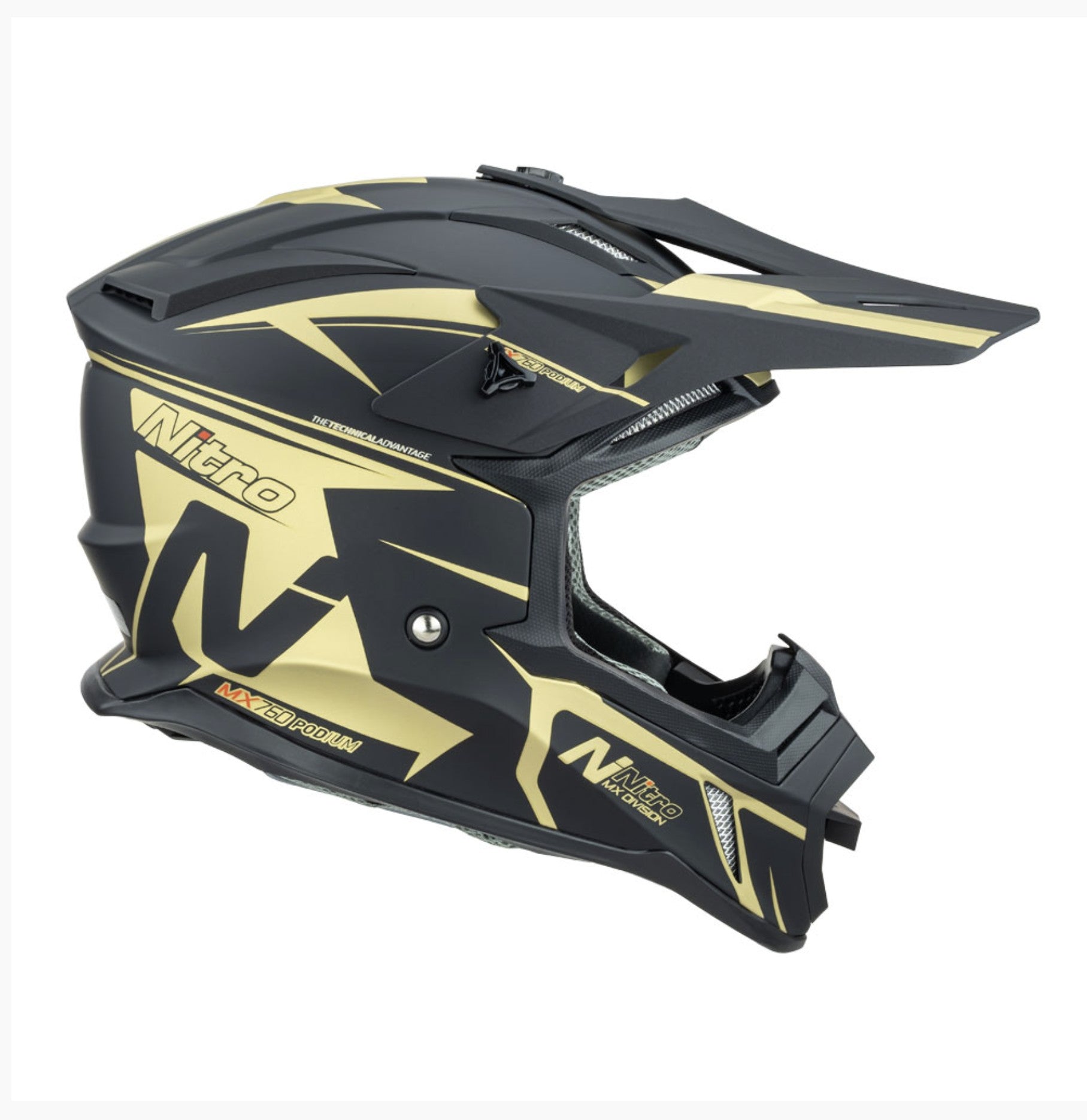 Nitro MX760 Satin Black / Gold
