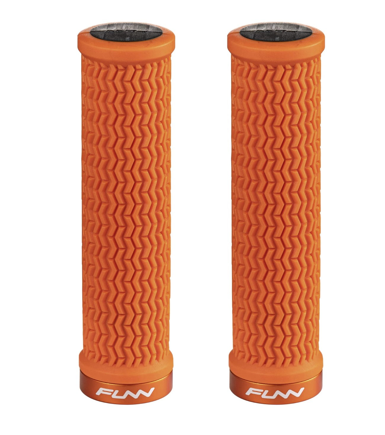 Funn Bicycle Handlebar Grips - Holeshot One Sided Lock Triple Fin 30.5mm