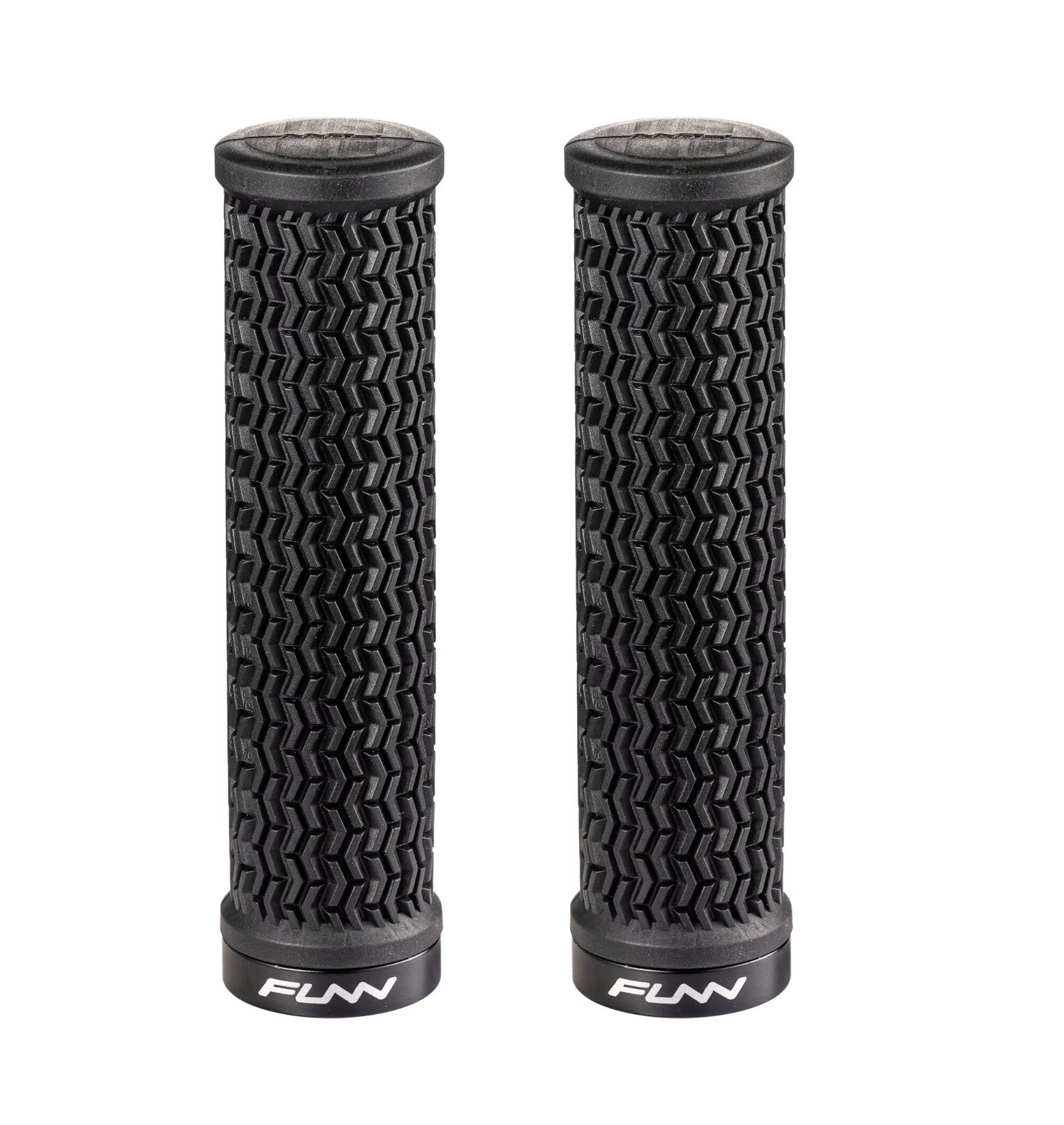 Funn Bicycle Handlebar Grips - Holeshot One Sided Lock Triple Fin 30.5mm