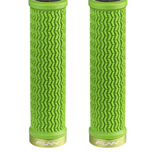 Funn Bicycle Handlebar Grips - Holeshot One Sided Lock Triple Fin 30.5mm