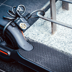 BULLDOG ALARM CABLE LOCK - BLK