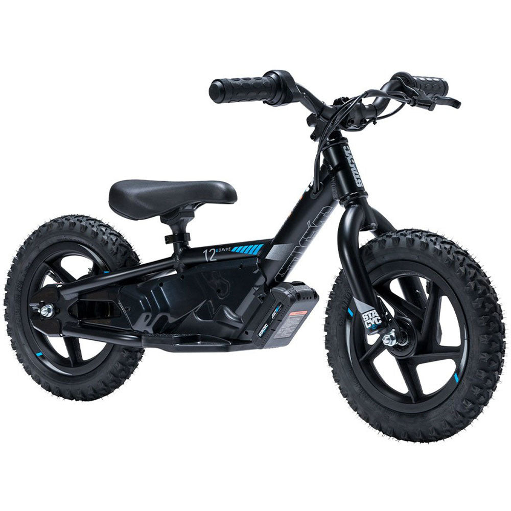 STACYC 12" Black Electric Balance Bike for Kids