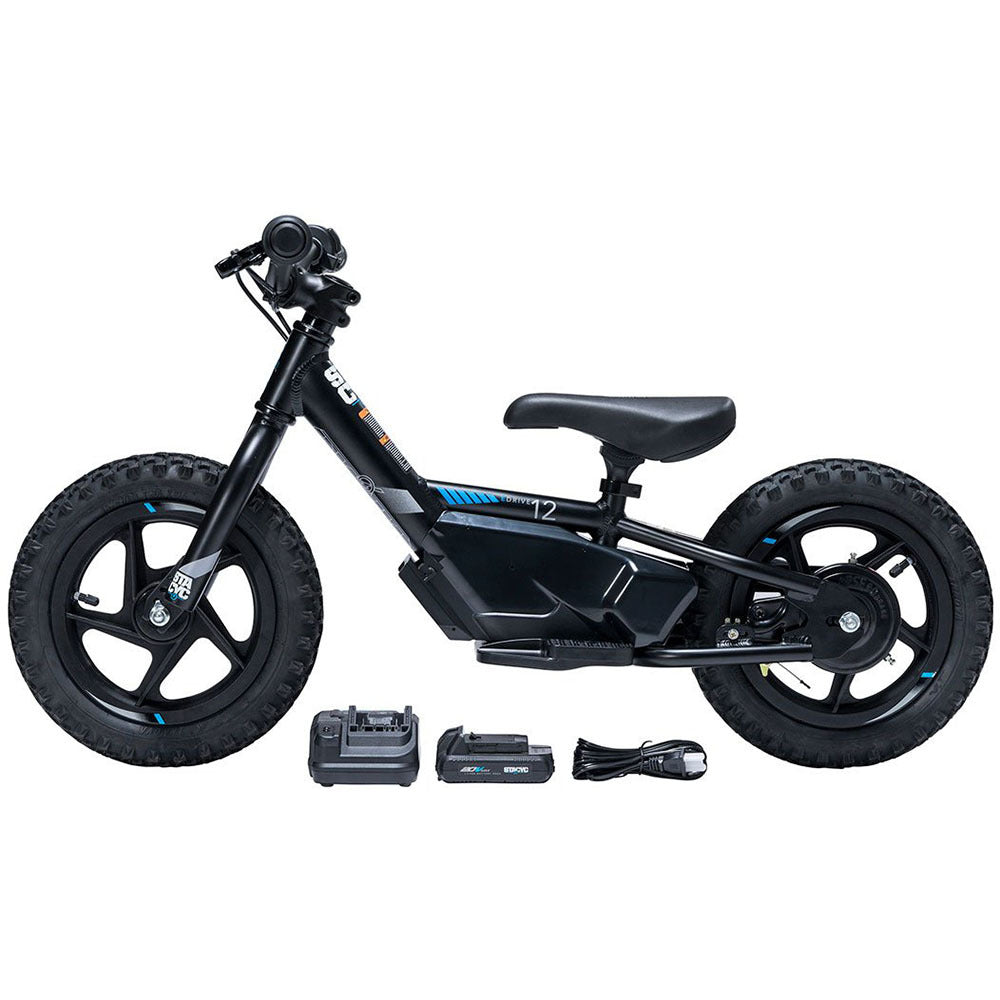 STACYC 12" Black Electric Balance Bike for Kids