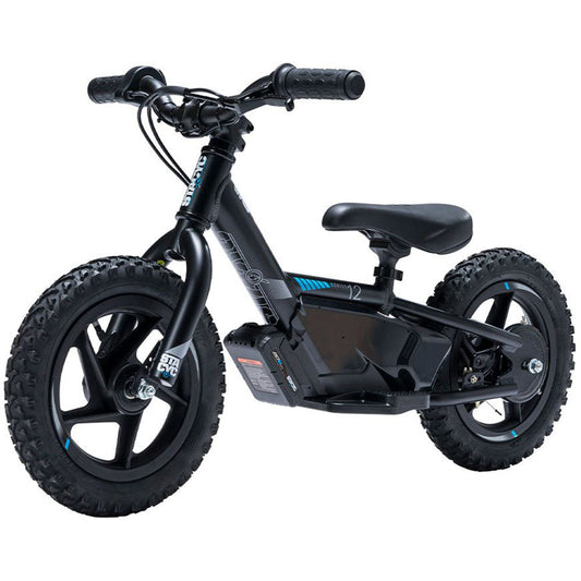 STACYC 12" Black Electric Balance Bike for Kids