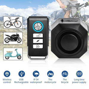 Anti-Theft Vibration Alarm Security 110dB S